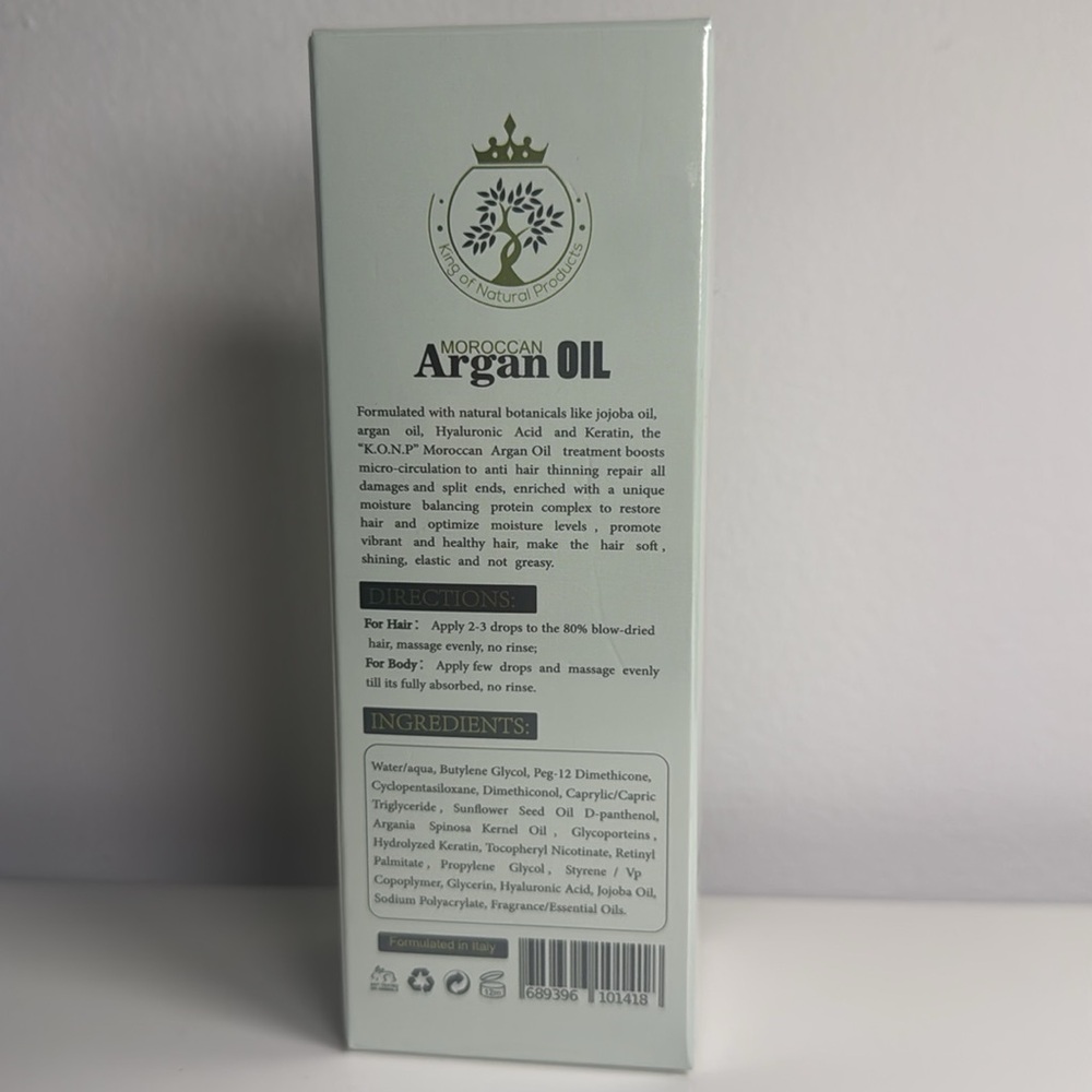 Keratin Collagen Moroccan Argan Oil 80 ml 2.7 new in seal box - Picture 6 of 9